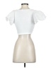 Zara White Short Sleeve Top Size S - photo 2