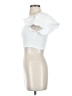 Zara White Short Sleeve Top Size S - photo 5