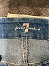 7 For All Mankind Blue Denim Shorts Size 25 waist - photo 3