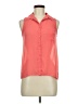 Full Tilt 100% Polyester Orange Sleeveless Blouse Size M - photo 1