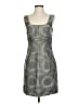 Misia 100% Polyester Graphic Gray Casual Dress Size S - photo 1