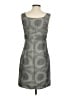 Misia 100% Polyester Graphic Gray Casual Dress Size S - photo 2