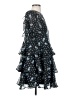 Sandy Liang x Target 100% Polyester Stars Blue Cocktail Dress Size S - photo 4
