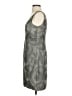 Misia 100% Polyester Graphic Gray Casual Dress Size S - photo 5