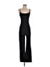 Shein Solid Black Jumpsuit Size 4 - photo 1
