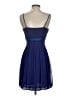 Assorted Brands 100% Polyester Blue Cocktail Dress Size S - photo 2