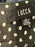 LUCCA 100% Polyester Polka Dots Black Dress Pants Size L - photo 7