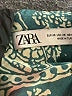Zara Paisley Teal Cocktail Dress Size XS - photo 4