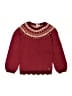 Deux Par Deux Burgundy Pullover Sweater Size 12 - photo 1