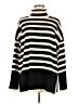 Unbranded Stripes Black Turtleneck Sweater Size XL - photo 1