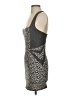 Silence and Noise Animal Print Gray Cocktail Dress Size XS - photo 5