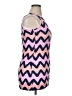 K.C. Parker 100% Polyester Chevron-herringbone Pink Sleeveless Blouse Size 14 - photo 4