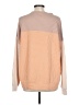 Dokotoo Color Block Tan Pullover Sweater Size L - photo 2
