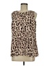 CAbi 100% Polyester Brown Sleeveless Blouse Size M - photo 1