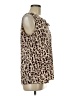 CAbi 100% Polyester Brown Sleeveless Blouse Size M - photo 4