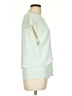 T Tahari 100% Polyester Green Short Sleeve Blouse Size L - photo 4