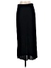 Unbranded 100% Viscose Solid Black Blue Formal Skirt Size M (estimated) - photo 1