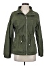 Old Navy 100% Cotton Solid Green Jacket Size S - photo 1