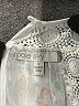 Pale Sky 100% Polyester White Sleeveless Blouse Size S - photo 7