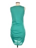 BTFBM Solid Teal Casual Dress Size M - photo 2