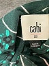 CAbi Graphic Teal Cocktail Dress Size XS - photo 7