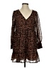 Lulus 100% Polyester Animal Print Brown Casual Dress Size XS - photo 1