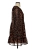 Lulus 100% Polyester Animal Print Brown Casual Dress Size XS - photo 4
