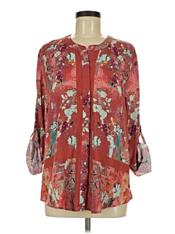 Tolani 3/4 Sleeve Blouse (view 1)