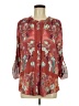 Tolani 100% Modal Red 3/4 Sleeve Blouse Size M - photo 1