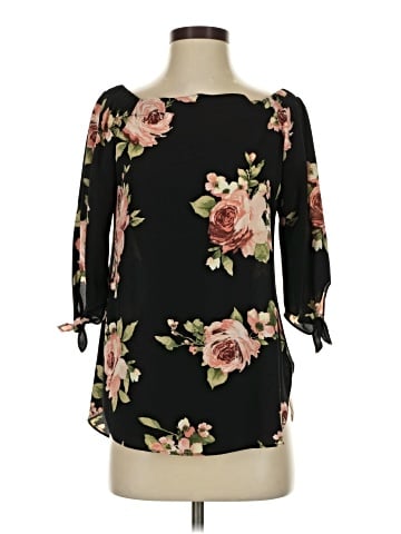 Status by Chenault 3/4 Sleeve Blouse (view 1)