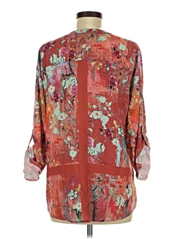 Tolani 3/4 Sleeve Blouse (view 2)
