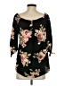 Status by Chenault Black 3/4 Sleeve Blouse Size S - photo 2