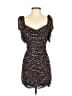 2Bella Hearts Black Casual Dress Size S - photo 1