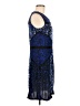 Just... Taylor Tweed Blue Cocktail Dress Size 8 - photo 4