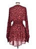 MSGM Animal Print Red Pink Cocktail Dress Size EU 42 / US 12 - photo 2