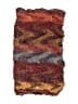 Unbranded Tweed Orange Burgundy Scarf One size - photo 2