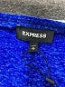 Express 100% Polyester Blue Pullover Sweater Size XL - photo 7