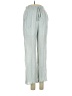Paper Crane 100% Rayon Chevron-herringbone Teal Casual Pants Size S - photo 1