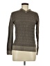 Bugatchi 100% Merino Extra Fine Wool Gray Wool Pullover Sweater Size M - photo 1