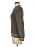 Bugatchi 100% Merino Extra Fine Wool Gray Wool Pullover Sweater Size M - photo 5