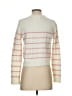 All in Favor Stripes White Ivory Pullover Sweater Size S - photo 2