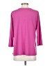 Dear Scarlett Pink 3/4 Sleeve Top Size S - photo 2