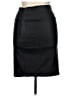 Dots Solid Black Faux Leather Skirt Size XL - photo 2