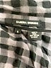 Sandra Ingrish Checkered-gingham Gray Long Sleeve Button-Down Shirt Size S - photo 7