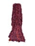 Unbranded 100% Polyester Tweed Burgundy Scarf One size - photo 2