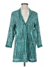 TanJay 100% Polyester Teal 3/4 Sleeve Blouse Size S - photo 1
