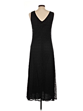 slim fit dress slacks Vintage Black Floral Lace Kaftan Slip Dress Size 11, Dawn Joy Fashions –  Jack's Daughter of All Trades main image 0