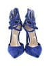 Gianni Bini 100% Leather Blue Heels Size 7 1/2 - photo 2