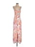 She + Sky 100% Polyester Tie-dye Pink Jumpsuit Size S - photo 1