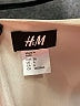 H&M 100% Polyester Solid Ivory Cocktail Dress Size 6 - photo 7